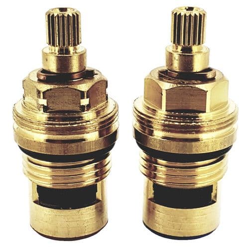 BC Sanitan Berkeley 1/2 Pair Of Basin Valves NBYVAL1/2