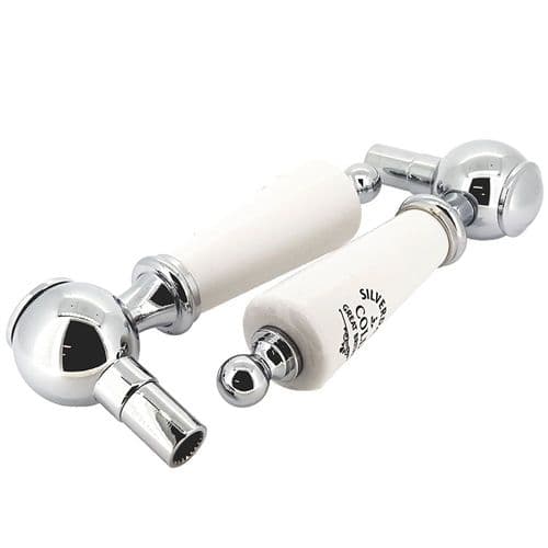 BC Sanitan Berkley Handles Pair NBYPILHANDLECHRWH