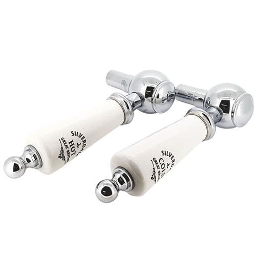 BC Sanitan Berkley Handles Pair NBYPILHANDLECHRWH