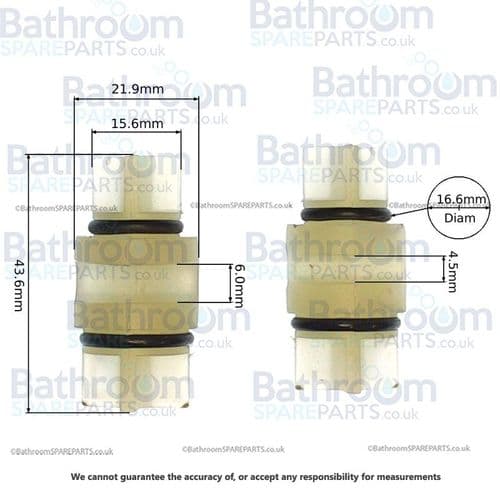 BC Sanitan Diverter Shuttle 50033