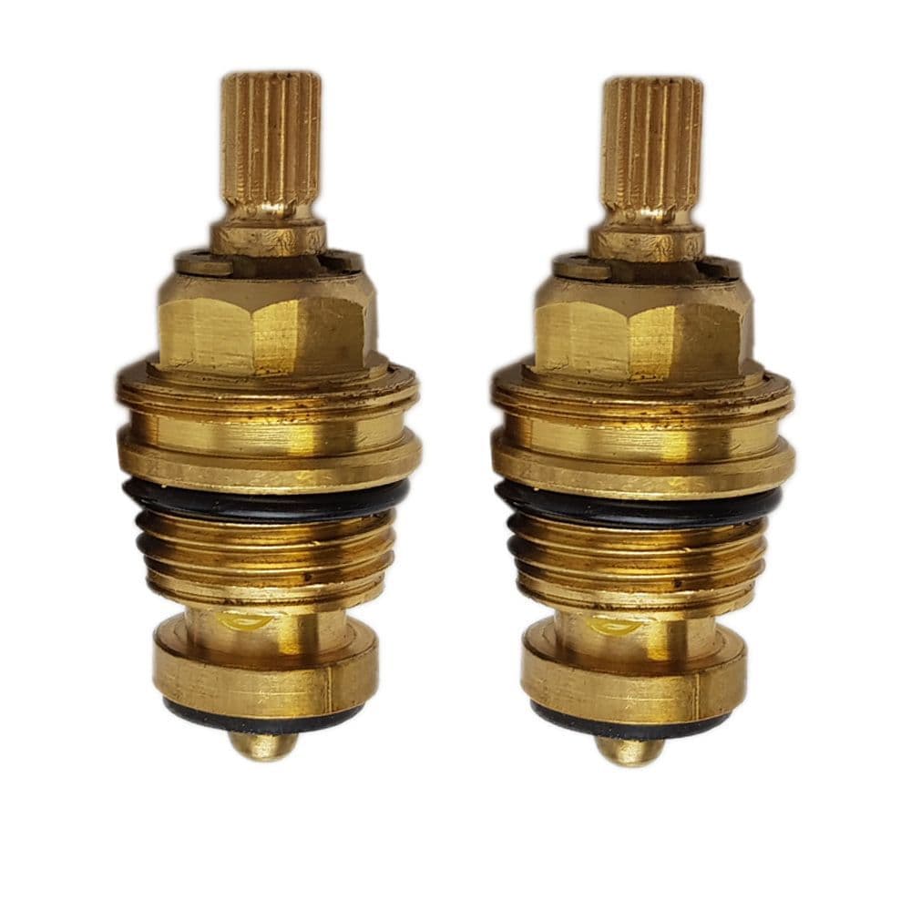 Cold Riser Valve BC Sanitan Vic 1/2 Rise & Fall Hot & Cold Valves PAIR BSP0045