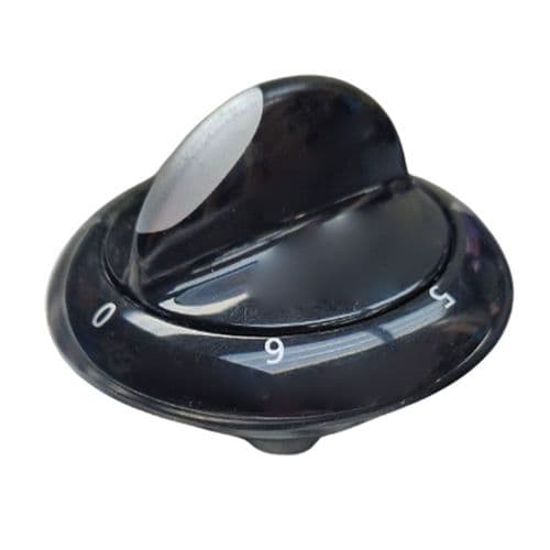 Beko Hotplate commutator black and silver knob 250920013