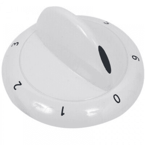 BEKO Oven Cooker Knob Hob Genuine White Switch 0 to 6 Temperature Dial 450920003