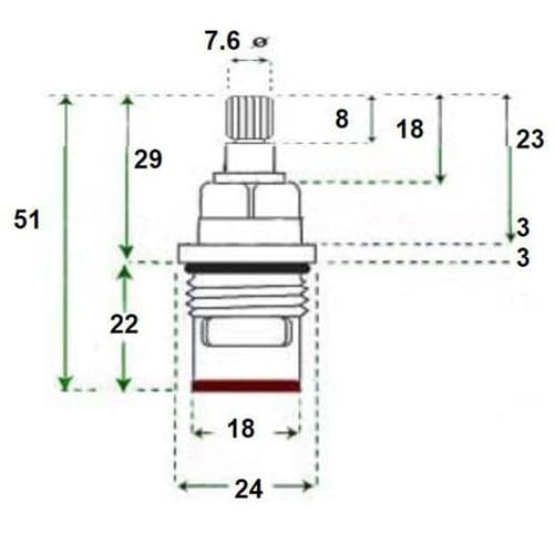 Bespoke Non Return Order Clockwise to Close TMN-D1Q252HC