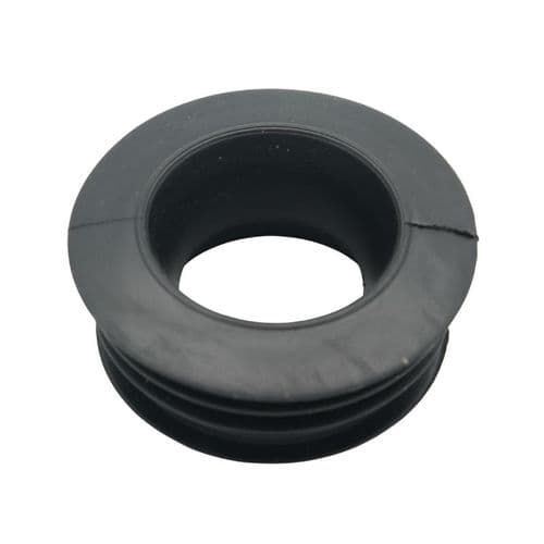 Black Rubber Internal Flush Pipe Connector BLCPVC