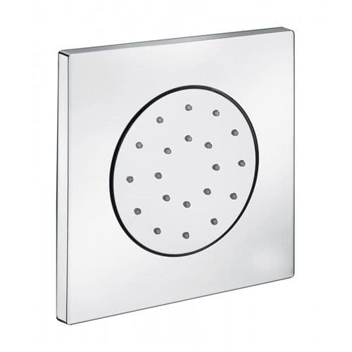 Bongio Square Built In Body Jet Chrome 0067CR0Q