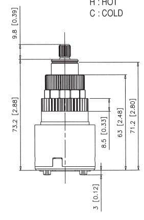 Bongio Thermostatic Cartridge 9810