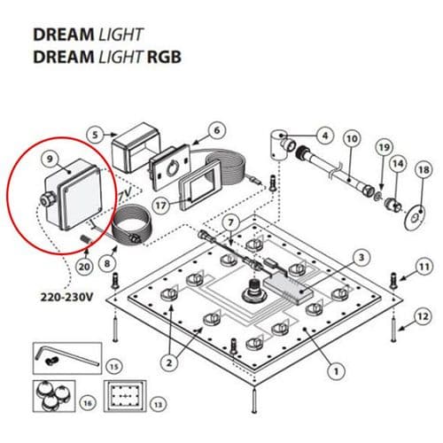 Bossini Power Unit 4LED003000000