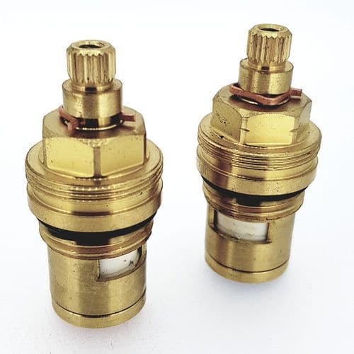 Bristan 1/4 Turn 1/2" Cold & Hot Pair Of CD 8/24 Valves 99062XX02S OBSOLETE