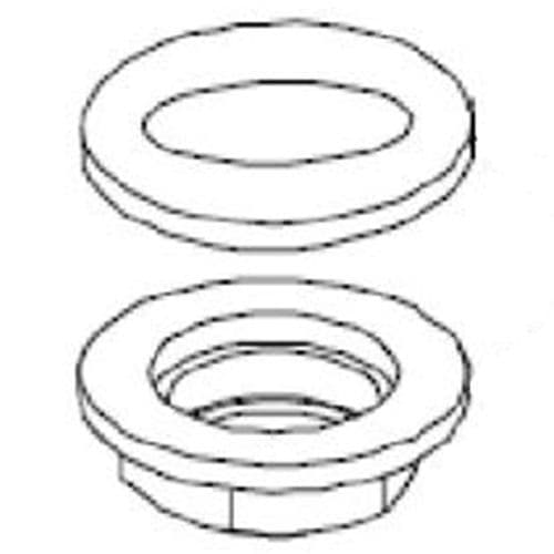 Bristan 1901 3/4 inch Metal Backnuts (Pair) N02-C