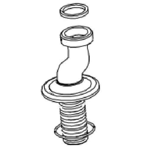 Bristan 1901 Bath Leg Gold BT029CBPVK