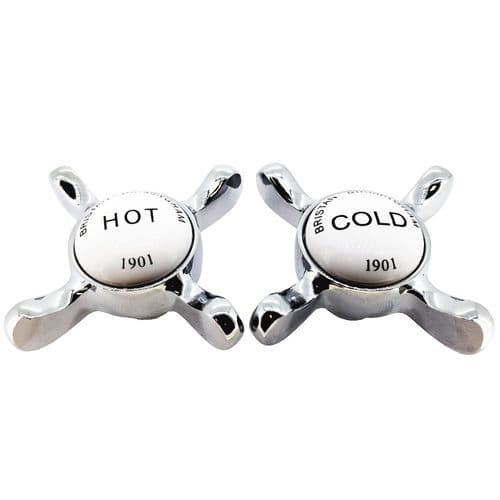 Bristan 1901 Kitchen Tap Handles HD038FBCPB