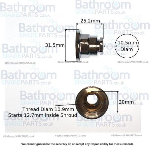 Bristan 1901 Shroud 40UF20065CP
