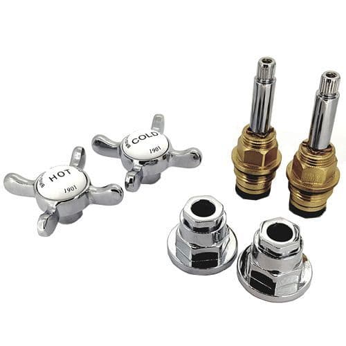 Bristan 1901 Washer Valve 1/2" Complete Set 1901WAS2COMPL