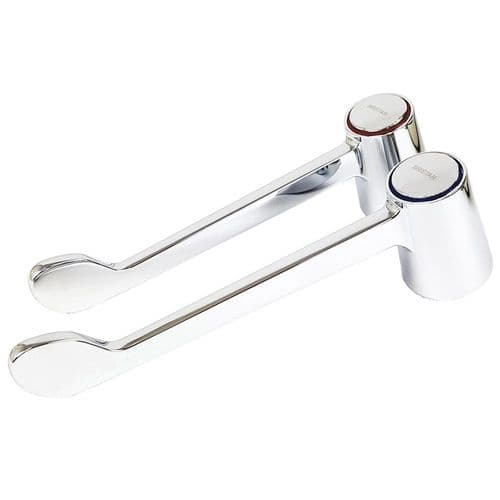 Bristan 6" Lever Chrome Handles Pair BLH17