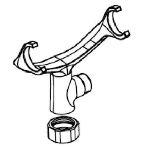 Bristan Art Deco Cradle CRAD SH041FBCPF