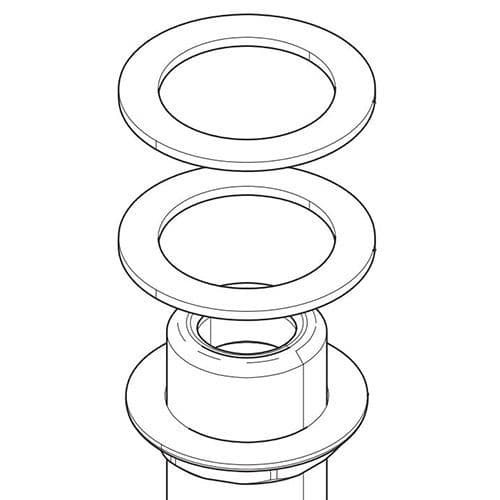 Bristan Bright Backnut 5504490