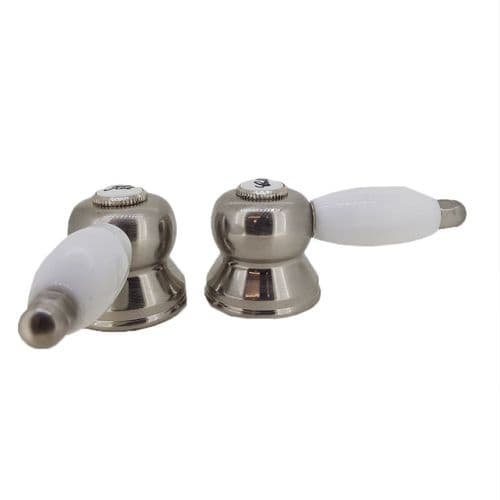 Bristan Brushed Nickel Handle Pair BT076CABNA