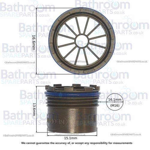 Bristan Chocolate Flow Straightener 210A30010NT-FEU09