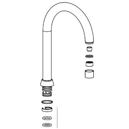 Bristan Choices Spout 210C10065CP-FEU09