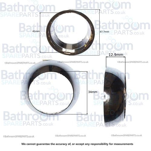 Bristan Chrome Shroud Part Number: SHD 06610C