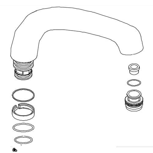 Bristan Club Spout BLH26