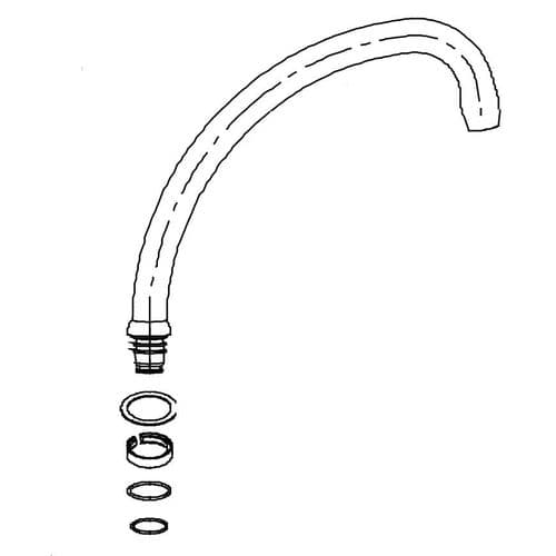 Bristan Club Spout M0114-02S