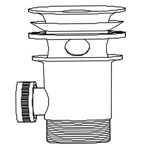 Bristan Club Waste POP-UP WASTE