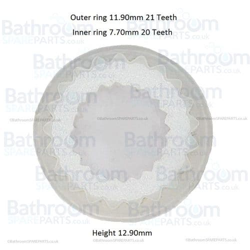 Bristan Cobalt Adaptor 20MR70139NT