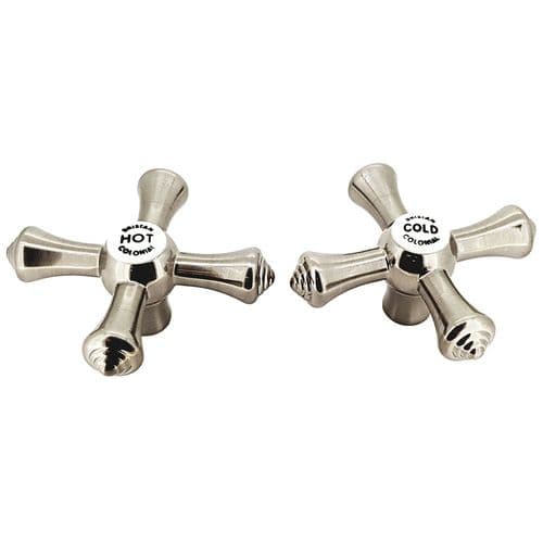 Bristan Colonial Brushed Nickel (Pair) HD040RBBNA
