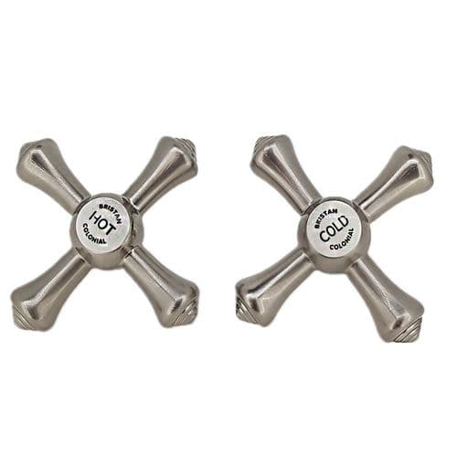 Bristan Colonial Handle Brushed Nickel 691001073003