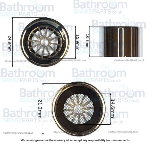 Bristan Design Utility Lever Flow Straightener ANT M3204-02