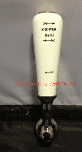 Bristan Diverter Lever Handle Gold Finish 19079XL07N