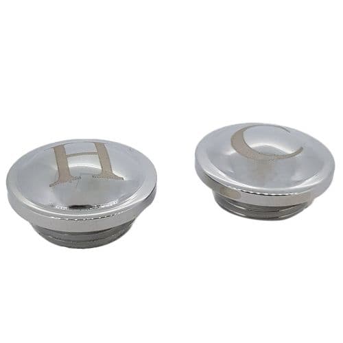 Bristan Indices Pair ST SNK Chrome Part Number: ST-SL-K3-AS-ID
