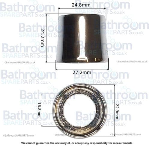 Bristan Kingsbury Chrome Shroud SHD CA025BD100O