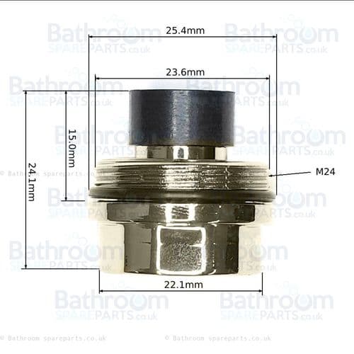 Bristan Kingsbury Flow Straightener 214A3003ZG-FEU09