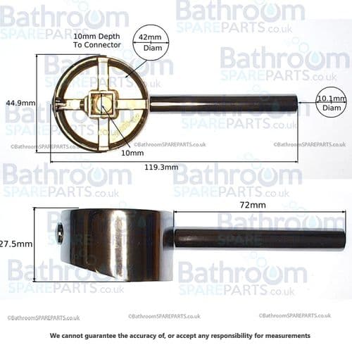 Bristan Lemon Handle 5502058BN-BGL