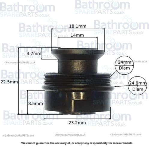 Bristan Lever Flow Straightener BLH09