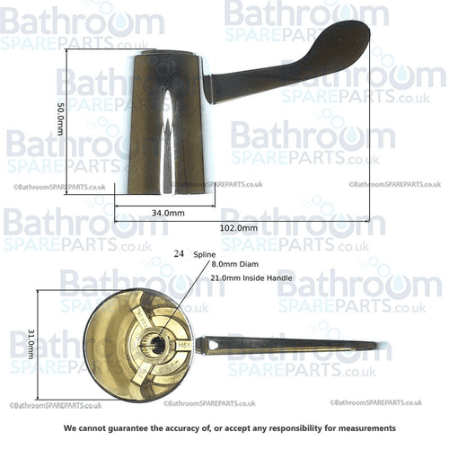 Bristan Lever Handles BLH18