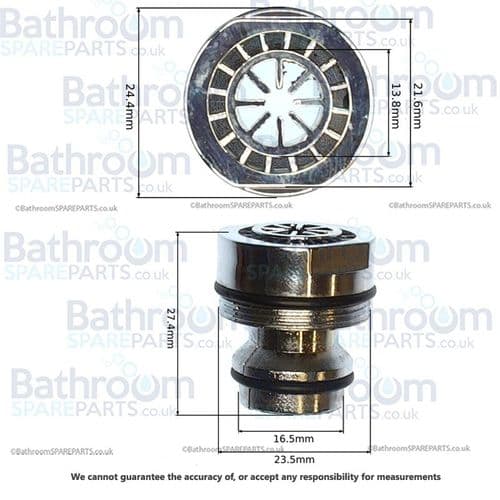 Bristan Omega G BAS C  Antisplash ANT 06210C