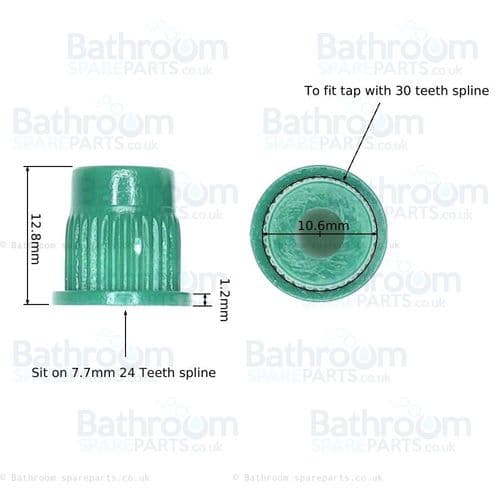 Bristan Oval Adaptor T20303