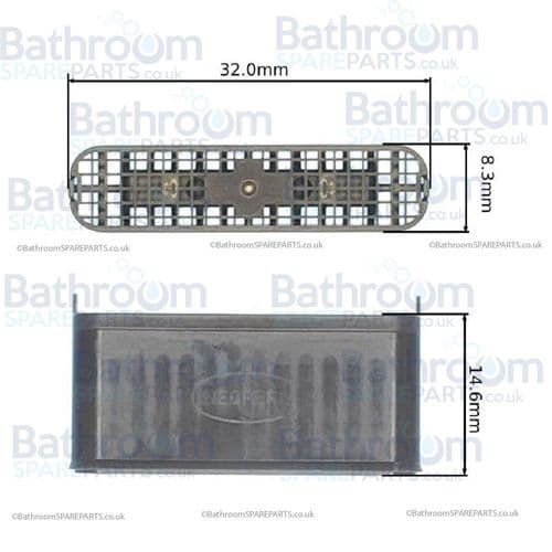 Bristan Pisa Flow Straightener 02.3296.0.0001