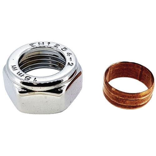 Bristan Prism Cartridge Retaining Nut NUT 04335CSET-BL