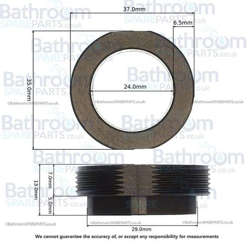 Bristan Quest Cartridge Retaining Nut N31-K