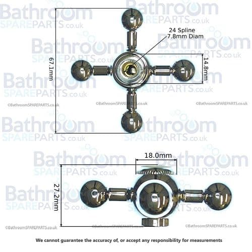 Bristan Regency Handle 2200654CP