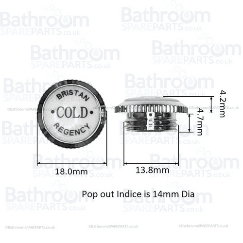 Bristan Regency Indices IND HD046RBCPA G