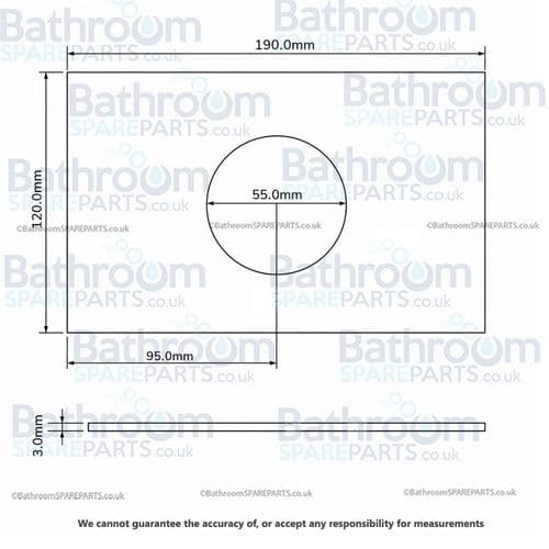 Bristan Soniquie Mini Valve Concealed Chrome Plate  D276-043