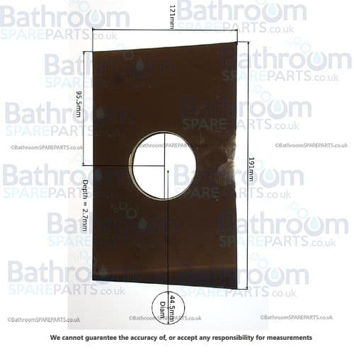 Bristan Soniquie Mini Valve Concealed Chrome Plate  D276-043