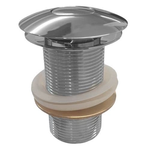 Bristan Unslotted Push Button Basin Waste W BASIN09 C