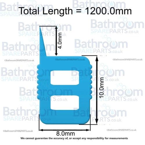 BSP 1200mm Length Large Plug Seal BSPLGPLG-12